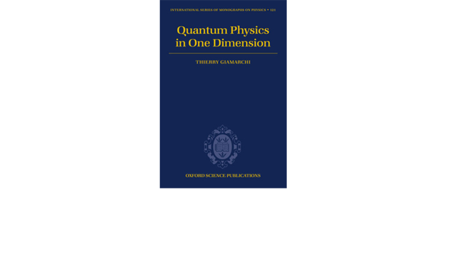 GIAMARCHI QUANTUM PHYSICS IN ONE DIMENSION PDF visual data 7